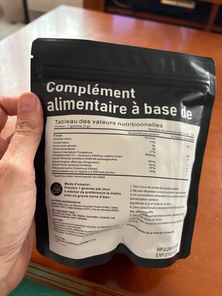 Bolsa suplemento Alphavit 1000 mg