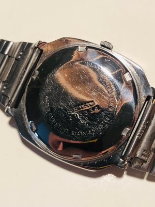 Reloj Seiko 5 TV Screen Negro 1982