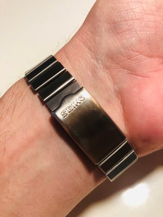 Reloj Seiko 5 TV Screen Negro 1982