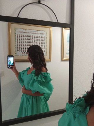 Vestido de Princesa Turquesa