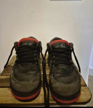 Nike Air Jordan 4 RM Bred Zapatillas Negras Rojas