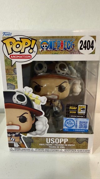 Funko Pop! Usopp 2404 Edición Limitada Comic-Con