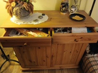 Mueble auxiliar de madera