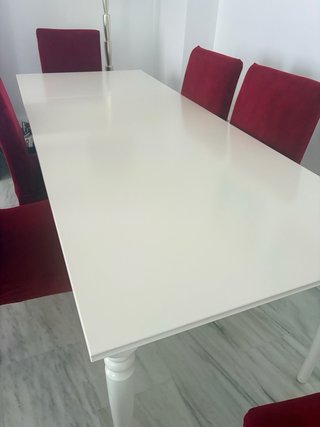 Mesa de Comedor Extensible IKEA Blanca