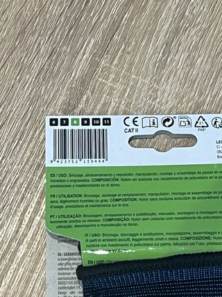 Guantes de Trabajo Juba Talla 8