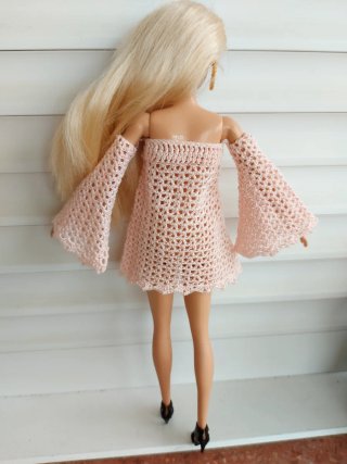 Vestido  Rosa para Barbie
