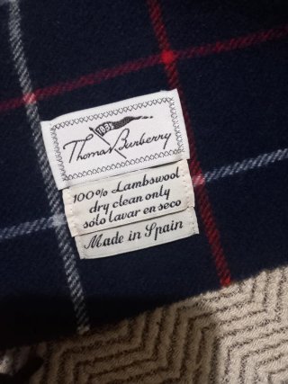 Bufanda Burberry Tartán Hombre