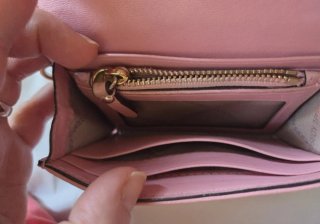 Set monedero y Tarjetero Michael Kors Whitney rosa