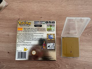Pokémon Oro Game Boy Color Completo PAL España CIB