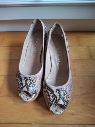 Zapatos Mascaró Estampado Serpiente