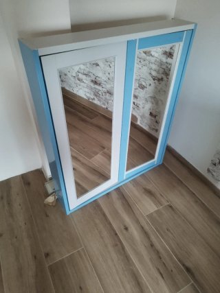 Mueble de baño con espejo IKEA TÄNNFORSEN