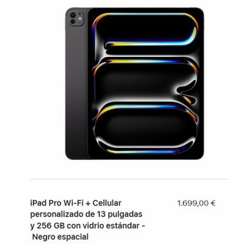 iPad Pro Wi-Fi + Cellular 13 256GB