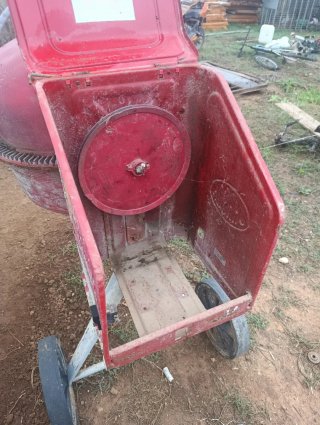 Hormigonera para reparar