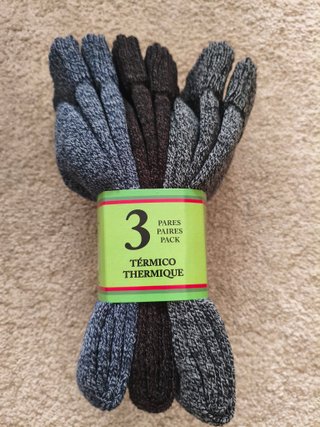 Pack 3 Pares de Calcetines Térmicos