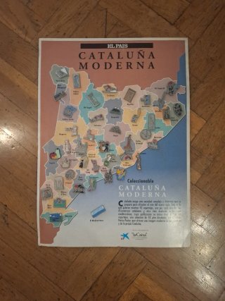 Pins Comarcas Cataluña El País Coleccionable