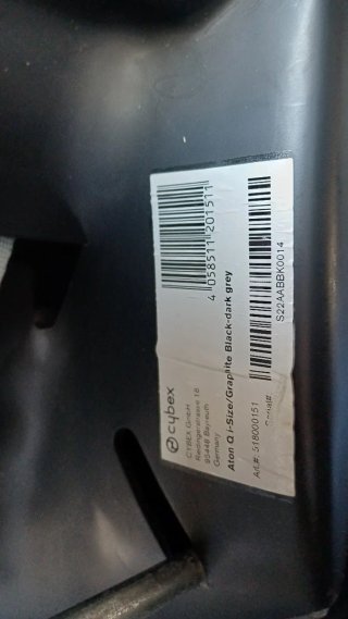 Silla de coche para bebé Cybex Aton Q