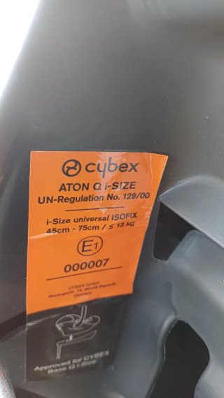 Silla de coche para bebé Cybex Aton Q
