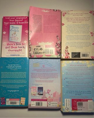 Lote 6 libros en inglés, puro cotilleo.