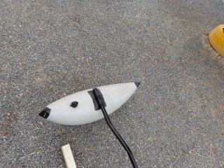 Motor Eléctrico para Kayak , Soporte y Flotadores