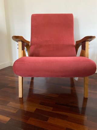 2 Sillones Gilda, Carlo Mollino, de 1953, Zanotta