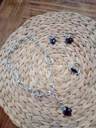 Conjunto Viceroy Plata y Morado