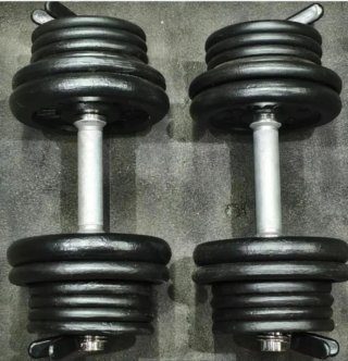 2 Mancuernas Ajustables 20kg