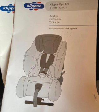 Silla de coche Klippan OPTI 129