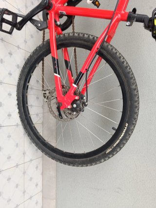 Bicicleta Rockrider Roja niños