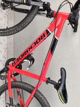 Bicicleta Rockrider Roja niños