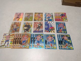 Cromos de fútbol Atlético de Madrid