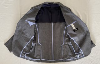Chaqueta o americana. DOC. Talla 46. Gris