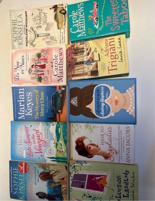 Lote 10 libros en inglés.