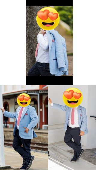 Traje de comunión para niño talla 14