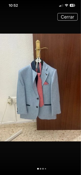 Traje de comunión para niño talla 14
