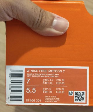 T38 Zapatillas Nike Free Metcon 7
