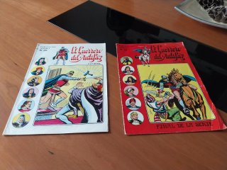 2 cómics de El Guerrero Del Antifaz