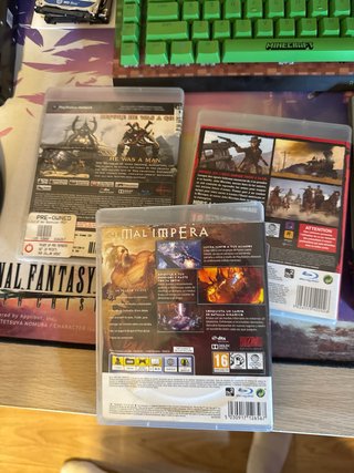 Lote Juegos PS3/PS2: Diablo, God of War, Red dead