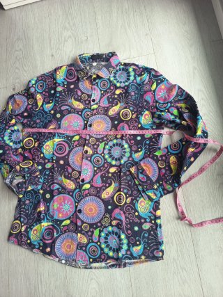 Camisa estampada original talla M