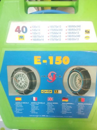Cadenas para Nieve Jope E-150 y E-200