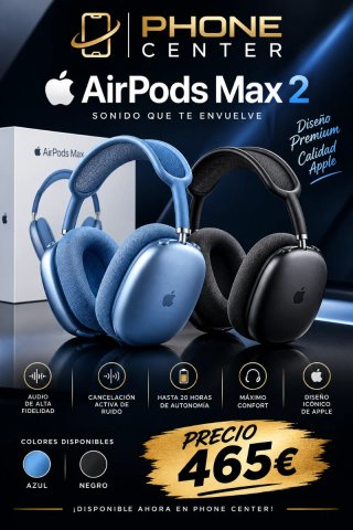 Apple AirPods Max 2 Auriculares Premium