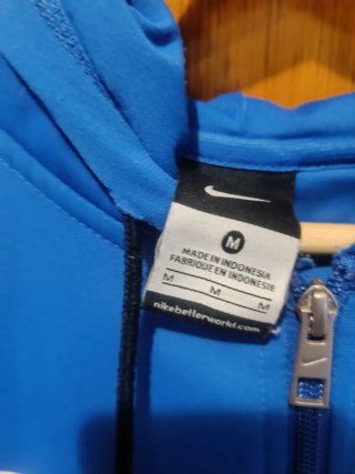 Chaqueta Deportiva Nike Azul Talla L
