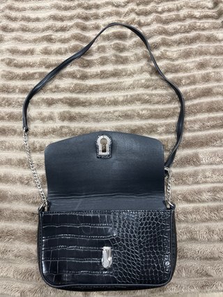 Bolso de fiesta Zara negro