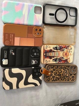 Lote de 8 Fundas para iPhone 11 Pro