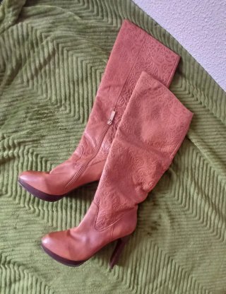 Botines Altos Marrones