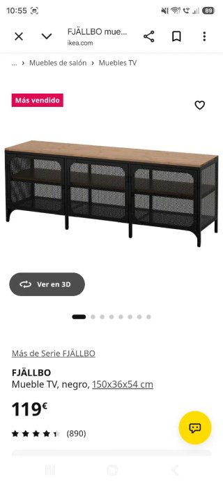 Conjunto Muebles Salón
