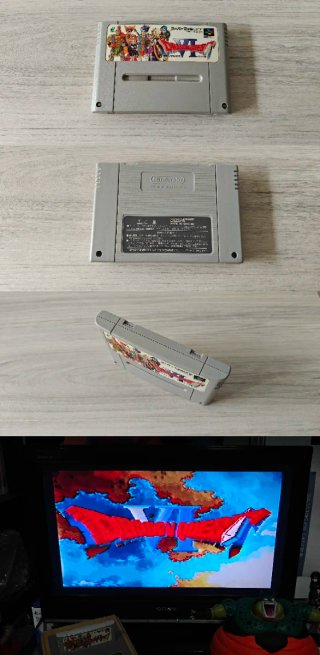 Lote Dragon Quest Super Famicom