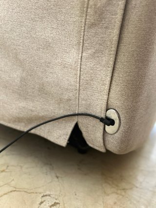 Sillón Eléctrico Reclinable con cargador para tlf