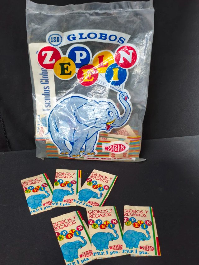 Lote 6 Sobres Sorpresa Zepelín Globos
