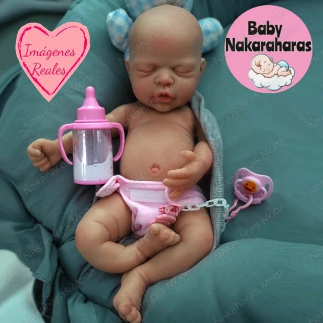 Muñeca reborn bebé Silicona flexible