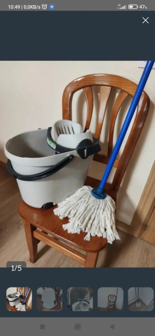 REGALO fregona nueva comprando el cubo